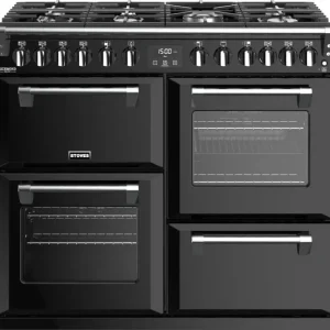 Stoves Richmond S1100 DF Deluxe Zwart Fabrieksprijs