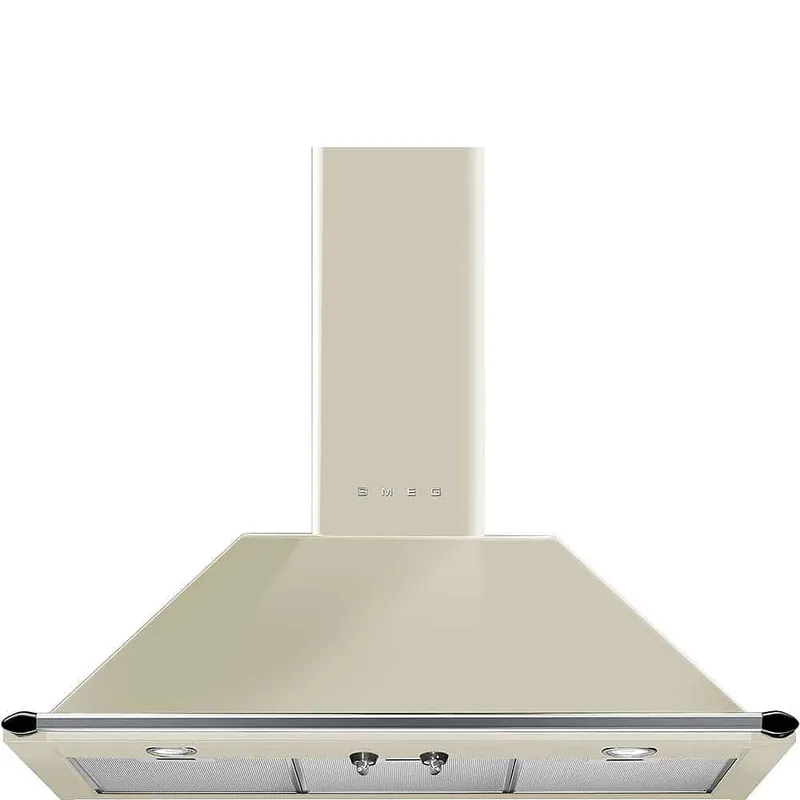 Smeg KT90PE afzuigkap Muurmontage Crème 820 m³/uur A Korting