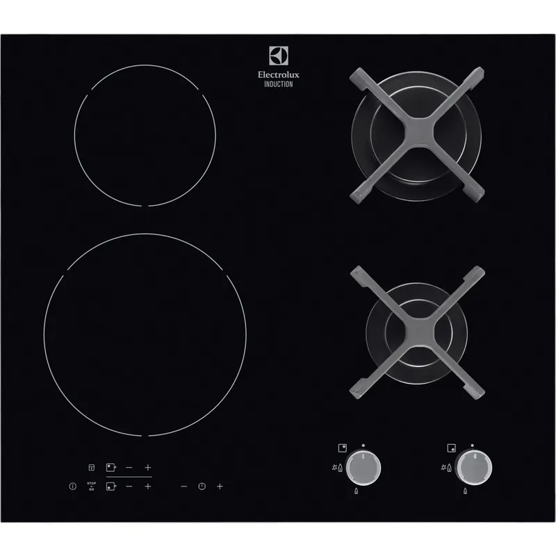 Weekendaanbieding Electrolux EGD6576NOK Zwart Ingebouwd 60 cm Inductiekookplaat zones 4 zone(s)