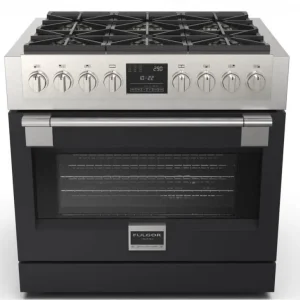 Fulgor Milano FSRC 3606 P MG ED 2F MBK Fornuis Beperkte Voorraad