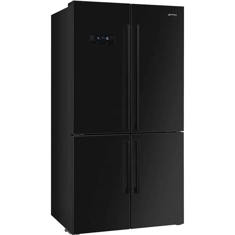 Smeg FQ60NDF amerikaanse koelkast Vrijstaand 572 l F Zwart Premium