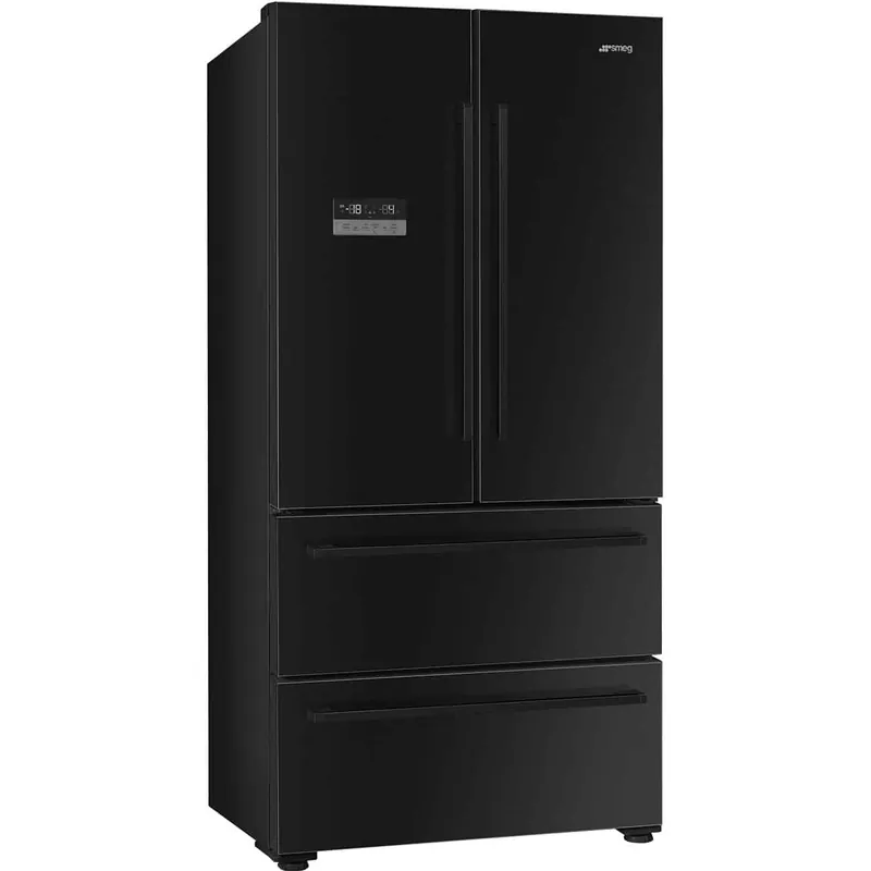 Flitsaanbieding Smeg FQ55FNDF amerikaanse koelkast Vrijstaand 539 l F Zwart
