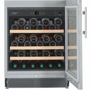 Beste Prijs Liebherr UWKes 1752 GrandCru Vrijstaand Roestvrijstaal 46 fles(sen)