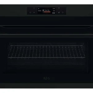 Laatste Versie AEG Series 8000 KME768080T 42 l 3000 W Zwart