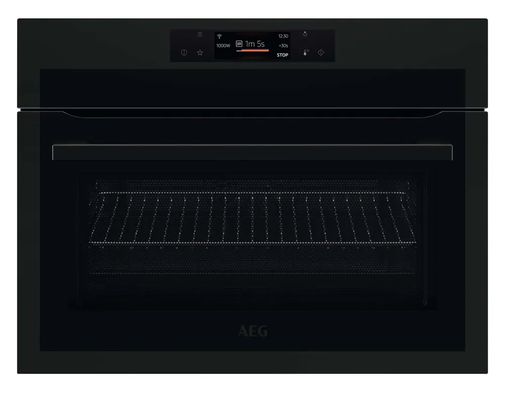 Laatste Versie AEG Series 8000 KME768080T 42 l 3000 W Zwart