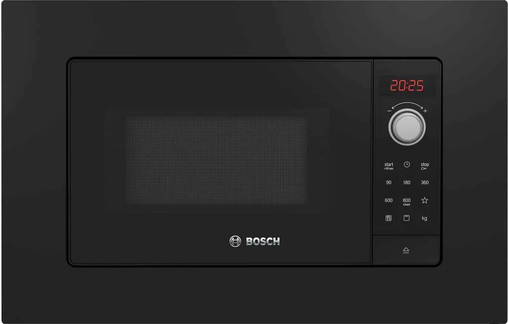 Bosch Serie 2 BEL623MB3 magnetron Ingebouwd Combinatiemagnetron 20 l 800 W Zwart Nieuw