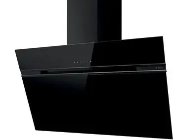 Elica VERTIGO BL/F/120 Wall-mounted Black 500 m³/h Afzuigkap PRF0079555 Meest Verkocht