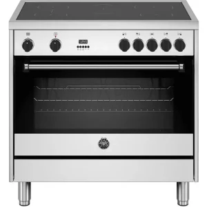 Favoriet Bertazzoni MPL95I1EXV inductie fornuis met 5 zones, rvs