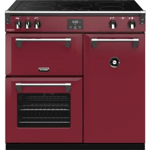 Stoves Richmond S900 Ei Deluxe Chili Red Bestseller