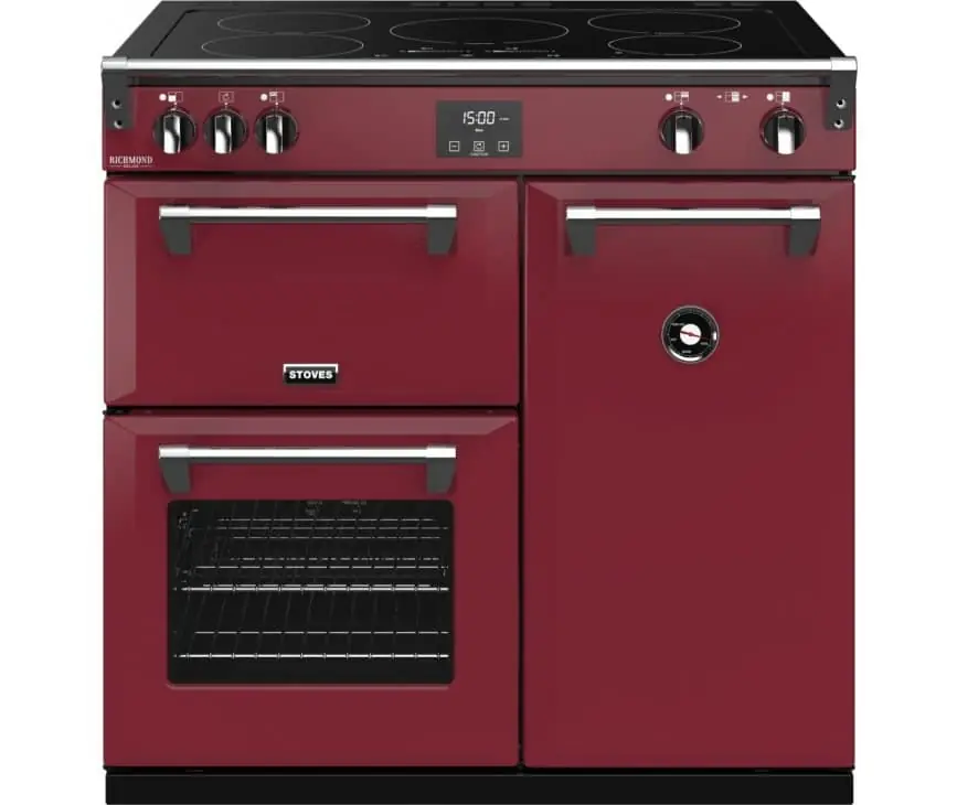 Stoves Richmond S900 Ei Deluxe Chili Red Bestseller