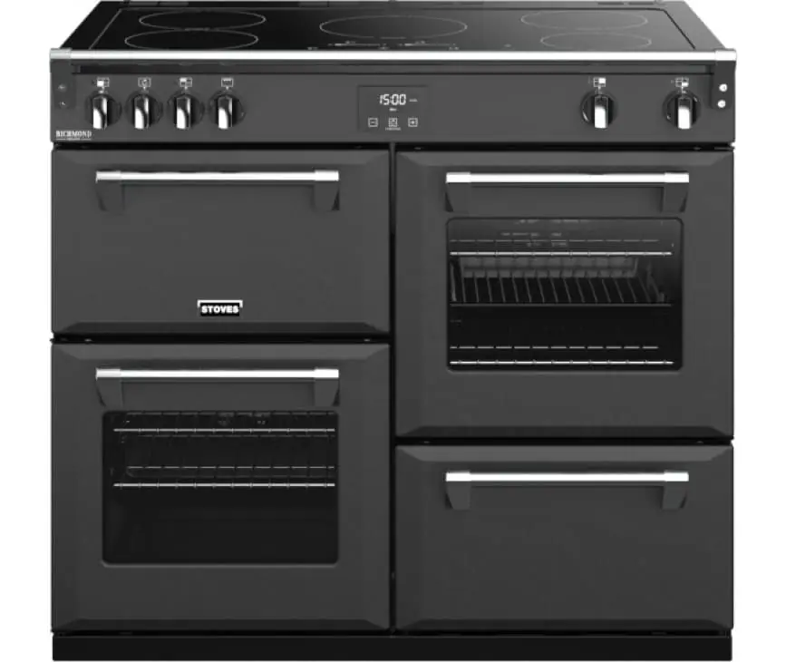 Voordeelprijs Stoves Richmond S1000 Deluxe CB Ei Antraciet-mat
