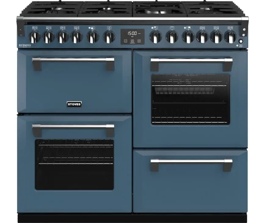 Stoves Richmond S1100 DF Thunder Blue Dagaanbieding