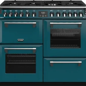 Stoves Richmond S1100 DF Kingfisher Teal Speciale Aanbieding