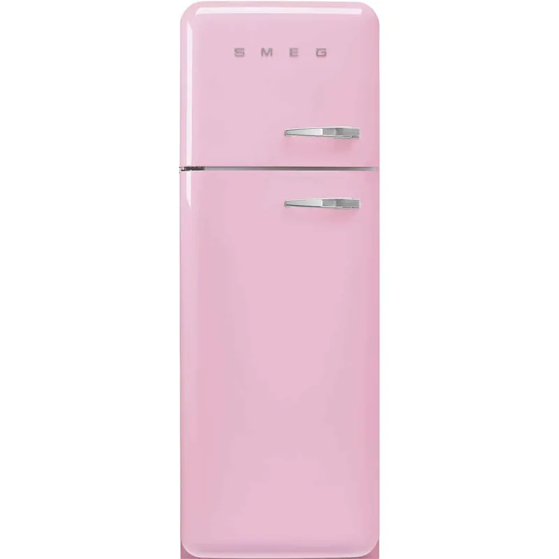 Snelle Levering Smeg FAB30LPK5 koel-vriescombinatie Vrijstaand 294 l D Roze