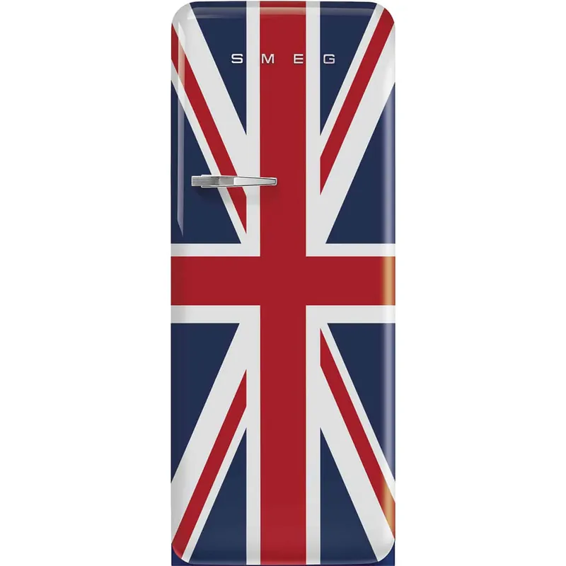 Betrouwbaar Smeg FAB28RDUJ5 combi-koelkast Vrijstaand 270 l D Blauw, Rood, Wit