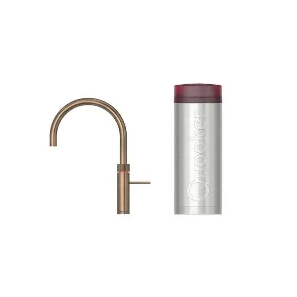 QUOOKER COMBI FUSION ROUND MESSING PATINA – 22FRPTN Beperkte Voorraad