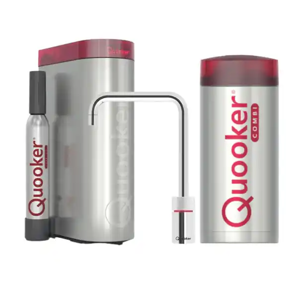 Voordeelprijs QUOOKER COMBI NORDIC SQUARE RVS + CUBE – 22NSRVS