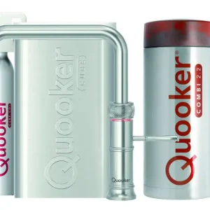 QUOOKER COMBI+ CLASSIC FUSION SQUARE RVS + CUBE – 22+CFSRVS Express Levering