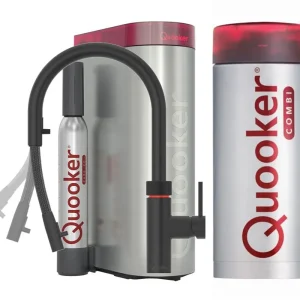 QUOOKER COMBI FLEX ZWART + CUBE – 22XBLK Koop Vandaag