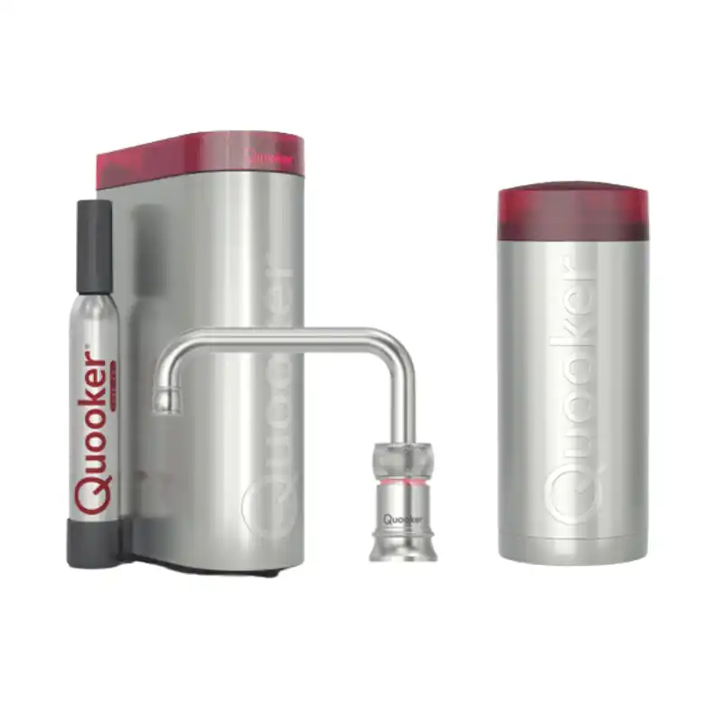Aanbieding QUOOKER COMBI+ CLASSIC NORDIC SQUARE RVS + CUBE – 22+CNSRVS