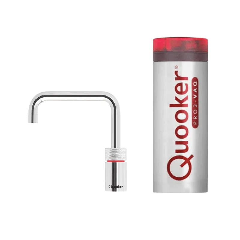 Beperkt Aanbod QUOOKER PRO3 CLASSIC NORDIC SQUARE CHROOM – 3CNSCHR