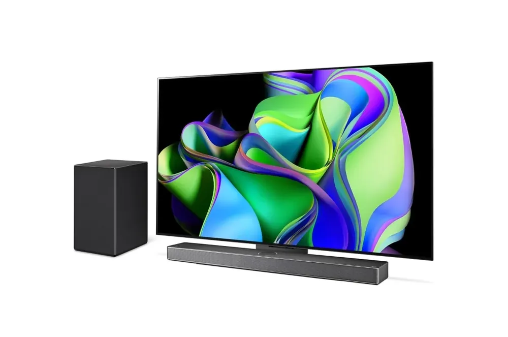 LG OLED55C31LA tv 139,7 cm (55″) 4K Ultra HD Smart TV Wifi Zwart EWO135 Beperkt Aanbod