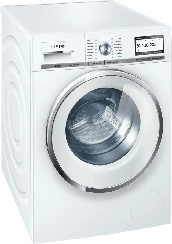 Koopje Siemens WM16Y790GB iQ700 8kg 1600rpm Vrijstaande Wasmachine – Wit DHZ139