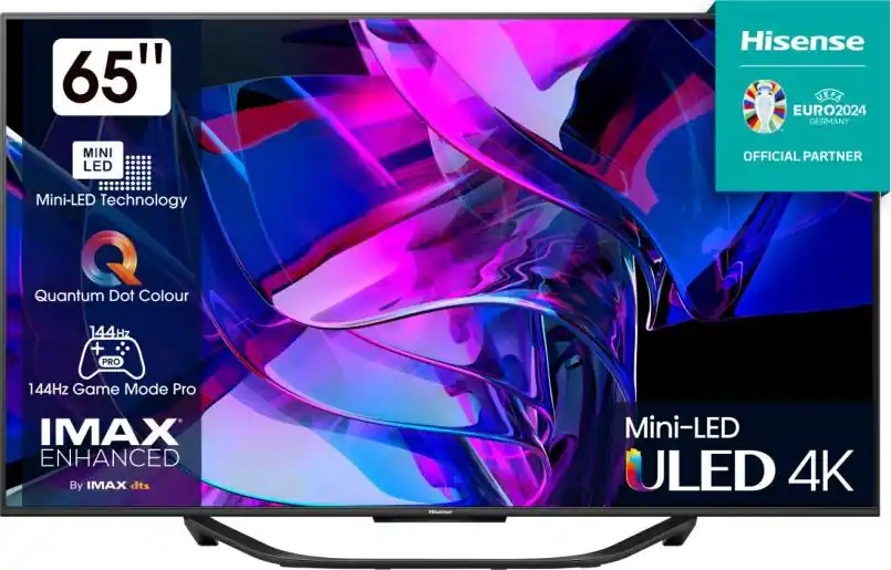 Snelle Levering Hisense 65U7KQTUK tv 165,1 cm (65″) 4K Ultra HD Smart TV Wifi Grijs 1000 cd/m² DHZ315