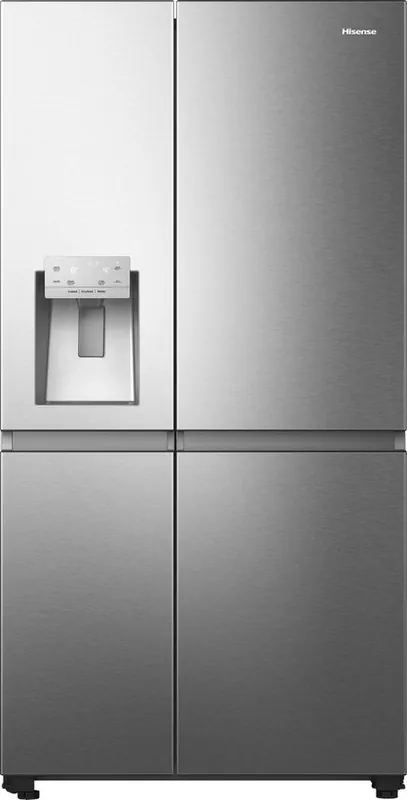 Flitsaanbieding Hisense RS818N4TIE amerikaanse koelkast Vrijstaand 632 l E Roestvrijstaal DHZ392