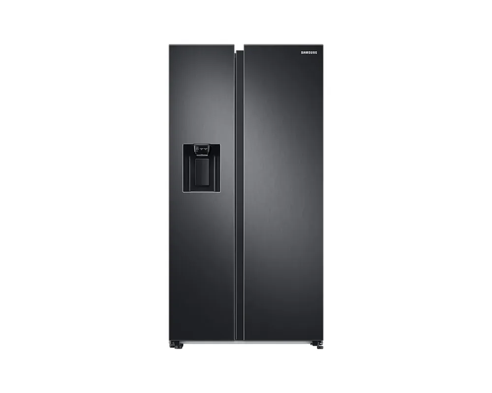 Hete Deal Samsung RS68A884CB1 amerikaanse koelkast Vrijstaand C Zwart EWO299