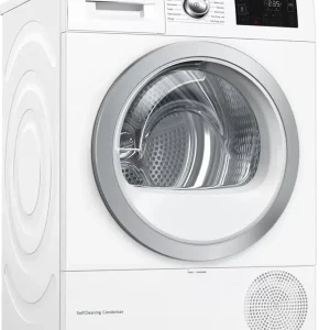 Veilige Betaling Bosch Serie 6 WTWH7660GB wasdroger Vrijstaand Voorbelading 9 kg A++ Wit DHZ542