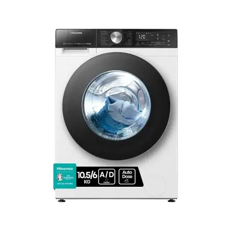 Voordeelprijs Hisense WD5S1045BW washer dryer Freestanding Front-load White D DHZ468
