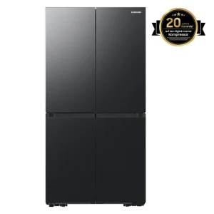 Finale Uitverkoop Samsung RF65DG960EB1EF amerikaanse koelkast Vrijstaand 646 l E Zwart