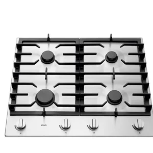 ATAG HG6411BBA kookplaat Zwart, Roestvrijstaal Ingebouwd Gaskookplaat 4 zone(s) Meest Verkocht