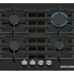 Bosch Serie 6 PPP6A6I40 kookplaat Zwart Ingebouwd 60 cm Gaskookplaat 4 zone(s) Korting