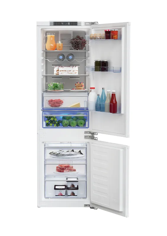 Beko BCNA275E4FN koel-vriescombinatie Ingebouwd 254 l E Wit DHZ2058 Snelle Levering