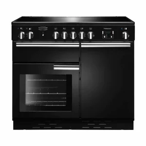 Rangemaster Professional + 100 Induction Vrijstaand fornuis Inductiekookplaat zones Zwart A EWO0001 Dagaanbieding