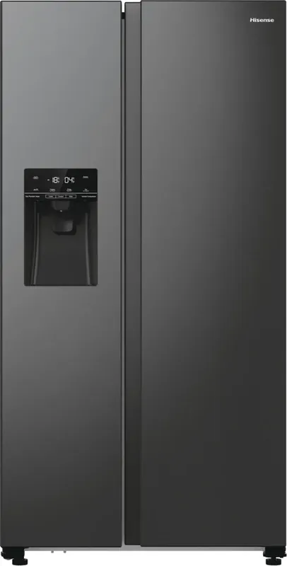 Hisense RS5P535NTFE amerikaanse koelkast Vrijstaand 566 l E Zwart Finale Uitverkoop
