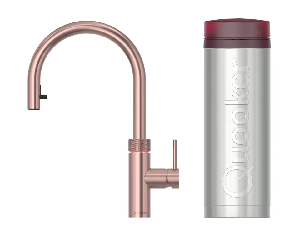 Laatste Versie QUOOKER PRO3 FLEX ROUND ROSE KOPER – 3XRCO
