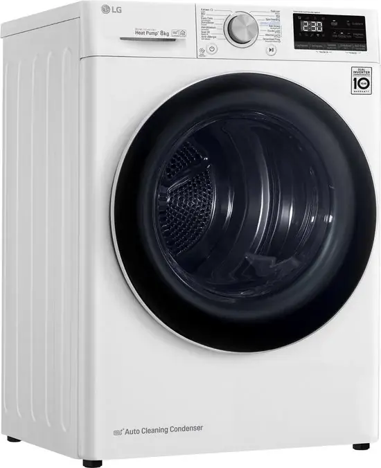 Koopje LG RH80V9AV4N Warmtepompdroger