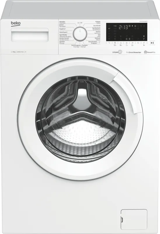 Beko WTV8716XWWST wasmachine Voorbelading 8 kg 1400 RPM Wit DHZ2591 Flitsaanbieding