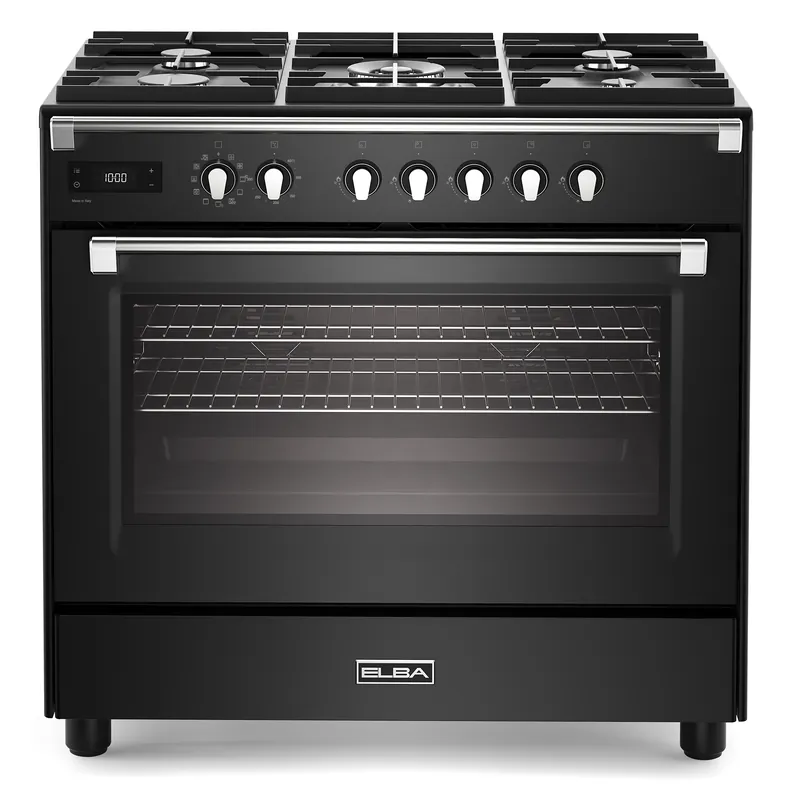 Elba EBS 965 MLAA 90 cm antraciet gasfornuis Dagaanbieding