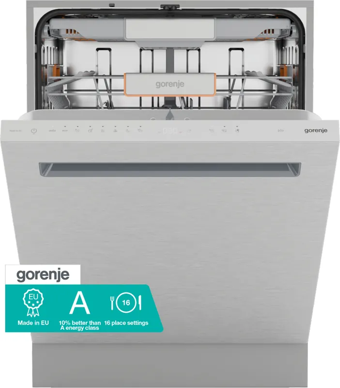 Gorenje G600 ULTRA16BUAESX Volledig ingebouwd 16 couverts A DHZ2768 Premium