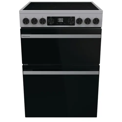 Koop Vandaag Hisense HDCEC6C20X fornuis Vrijstaand fornuis Electrisch Keramisch Roestvrijstaal EWO3605