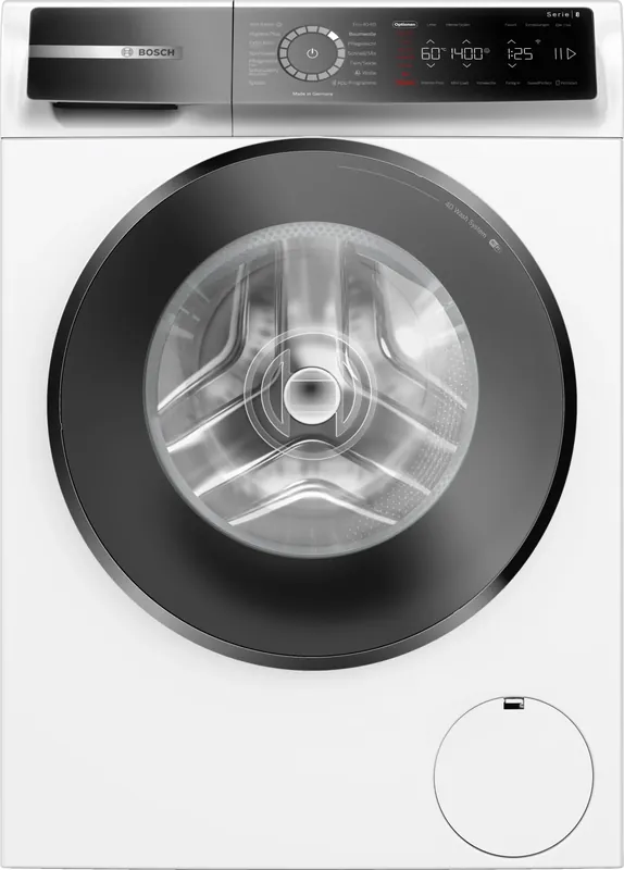 Bosch Serie 8 WGB254031 wasmachine Voorbelading 10 kg 1400 RPM Wit EWO3424 Populair