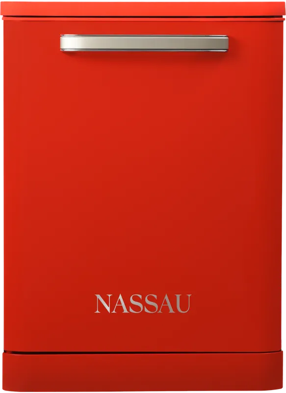 Must-Have Nassau RVW6000ROO – Retro Vaatwasser – Vrijstaand – Rood- 5 jaar garantie