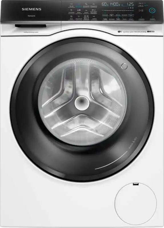 Beste Prijs Siemens iQ700 WN54C2A40 Was-droogcombinatie Vrijstaand Voorbelading Wit D DHZ2783APD