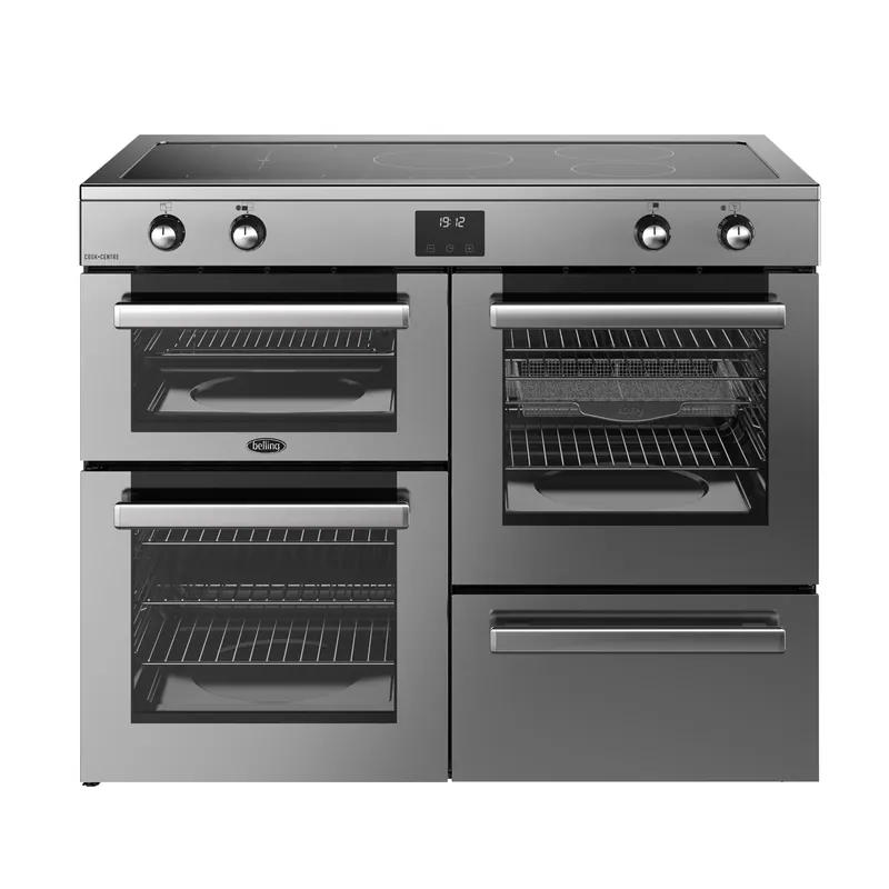 Belling Cookcentre 110 EI Inductie Fornuis – RVS proff – BE444411808 Fabrieksprijs