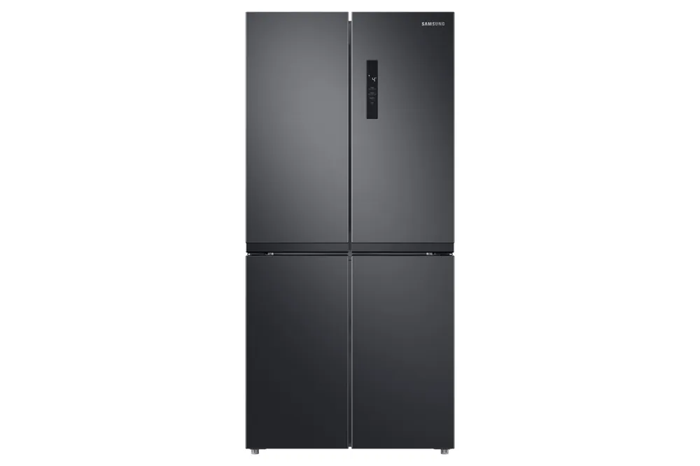 Weekendaanbieding Samsung RF48A400EB4 amerikaanse koelkast Vrijstaand 488 l E Antraciet