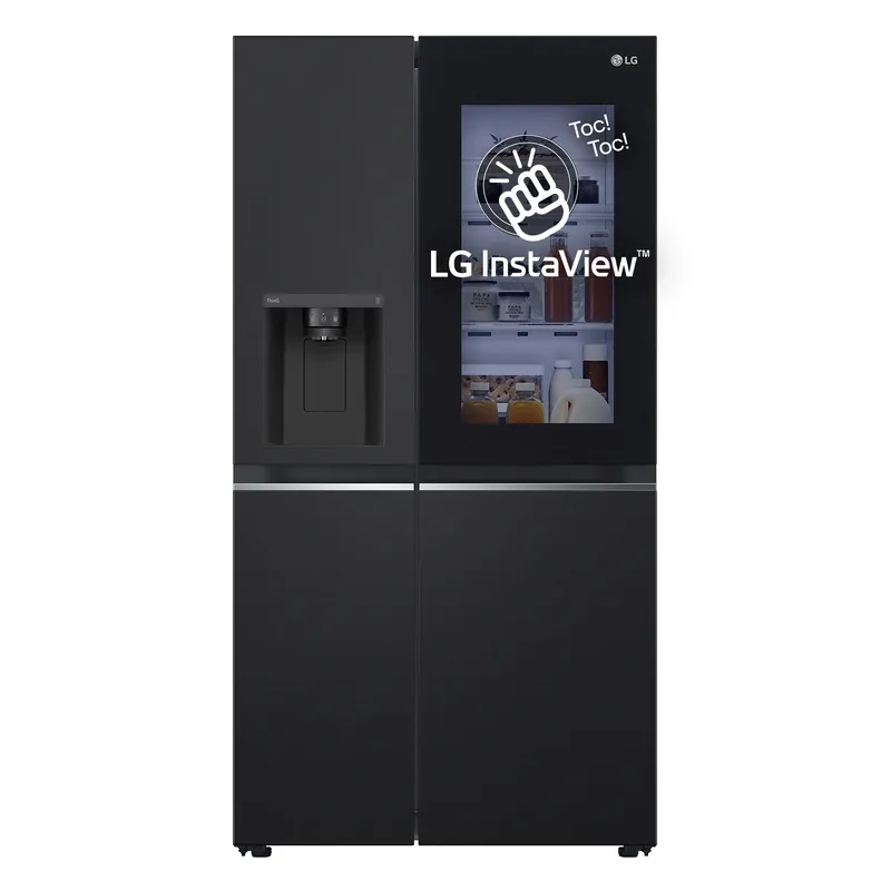 LG InstaView GSGV81EPLL amerikaanse koelkast Vrijstaand 635 l E Zwart DHZ3662 Tijdelijk Beschikbaar